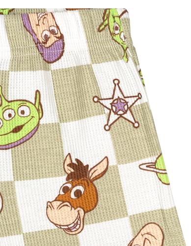 Image of Disney Boys' 2-Piece Tee and Shorts Set for Baby & Kids | Elastic Waistband Shorts, Soft Waffle Knit, Machine Washable