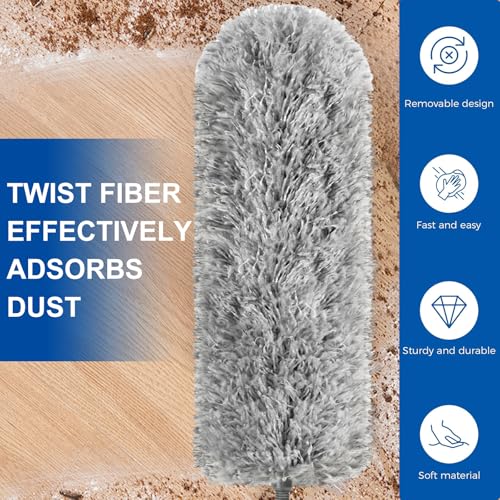 Image of AURUZA Cleaning Duster for Cleaning Retractable Gap Dust Cleaner Cleaning Tools,3PCS Duster Kits