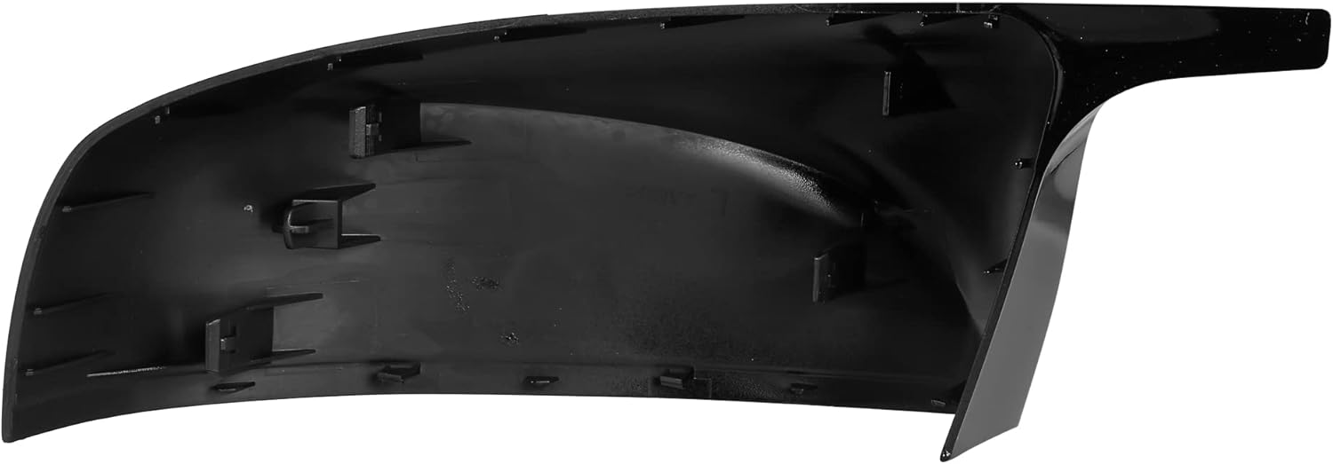 X AUTOHAUX Pair Car Exterior Rear View Mirror Covers Cap Replacement for BMW X5 E70 X6 E71 E72 2006-2014 Gloss Black