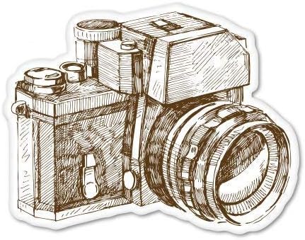 Adhesivo de vinilo para fotógrafo, fotógrafo, vintage, para cámara, casco de coche, parachoques