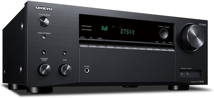 Onkyo TX-NR585 7.2 Channel Network A/V Receiver Black