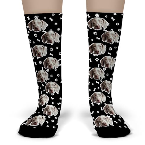 Bleu Reign Dog Face Socks