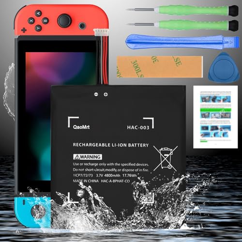 Battery Compatible with Nintendo Switch 2017 Game Console Handhold HAC-001 HAC-003 Internal, HAC-S-JP/EU-CO, HAC-A-BPHAT-CO, Model: HAC-003 Battery