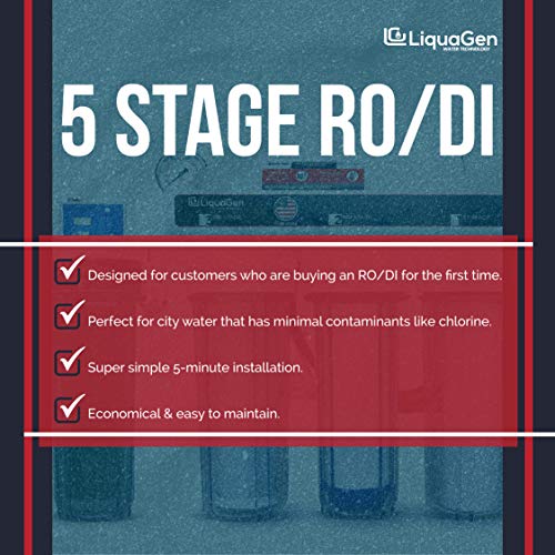 LiquaGen Super Flow Reverse Osmosis & Deionization (RODI) Water