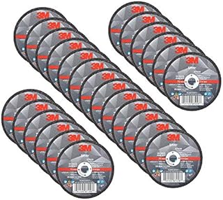 3M Silver Cut-Off Wheel - Type 1 Metal Cutting Wheel - For Angle Grinder or Cut-Off Tool - 3