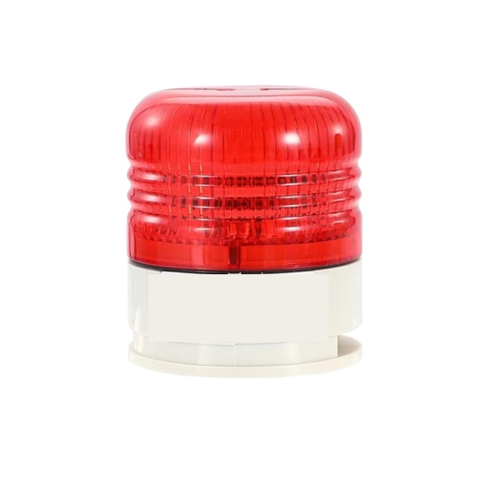 Small Warning Light with Buzzer SV-JS52 Siren 12V24V220V Tower Alarm Sounder Waterproof Lamp Indicator for Machinery Pipeline(Red Buzzer 220V)