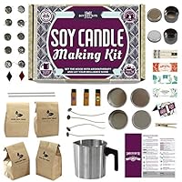 Algopix Similar Product 15 - DIY Gift Kits 49Piece Soy Candle