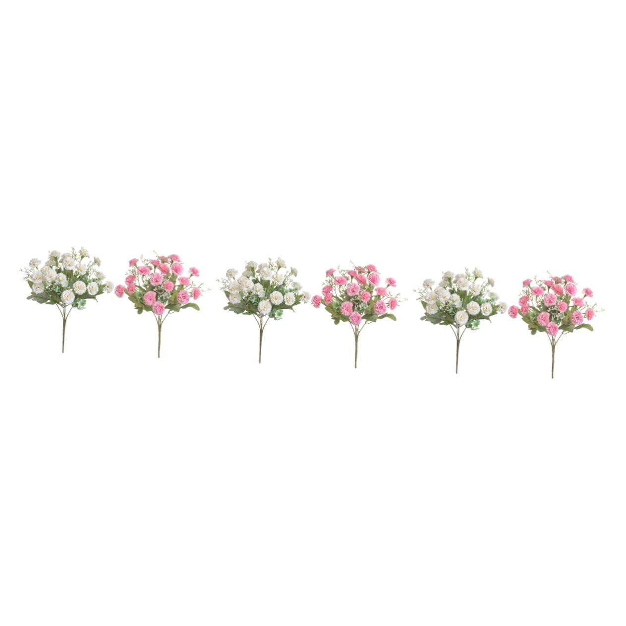Alipis 3 Sätze Simulation Nelke Für Klein Dekorative Kunstblumen Uv Dekorationsparty Rustikale Künstliche Blüten Nupsis Hochzeitsdekoration Blume Gefälschte Blumen Seidenblume 2 Stück * 3