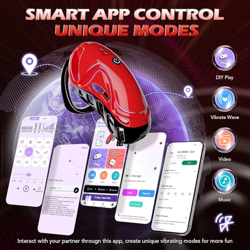 Image of Sex Toy Vibrating Chastity Cage - Male Chastity Devices Cock Cage with 10 Vibrations, App & Remote Control Penis Cage with 5 Rings 2 Keys, Bondage Gear & Accessories, Adult Sex Toys for Men