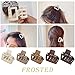 Medium Claw Hair Clips for Women Girls, 2