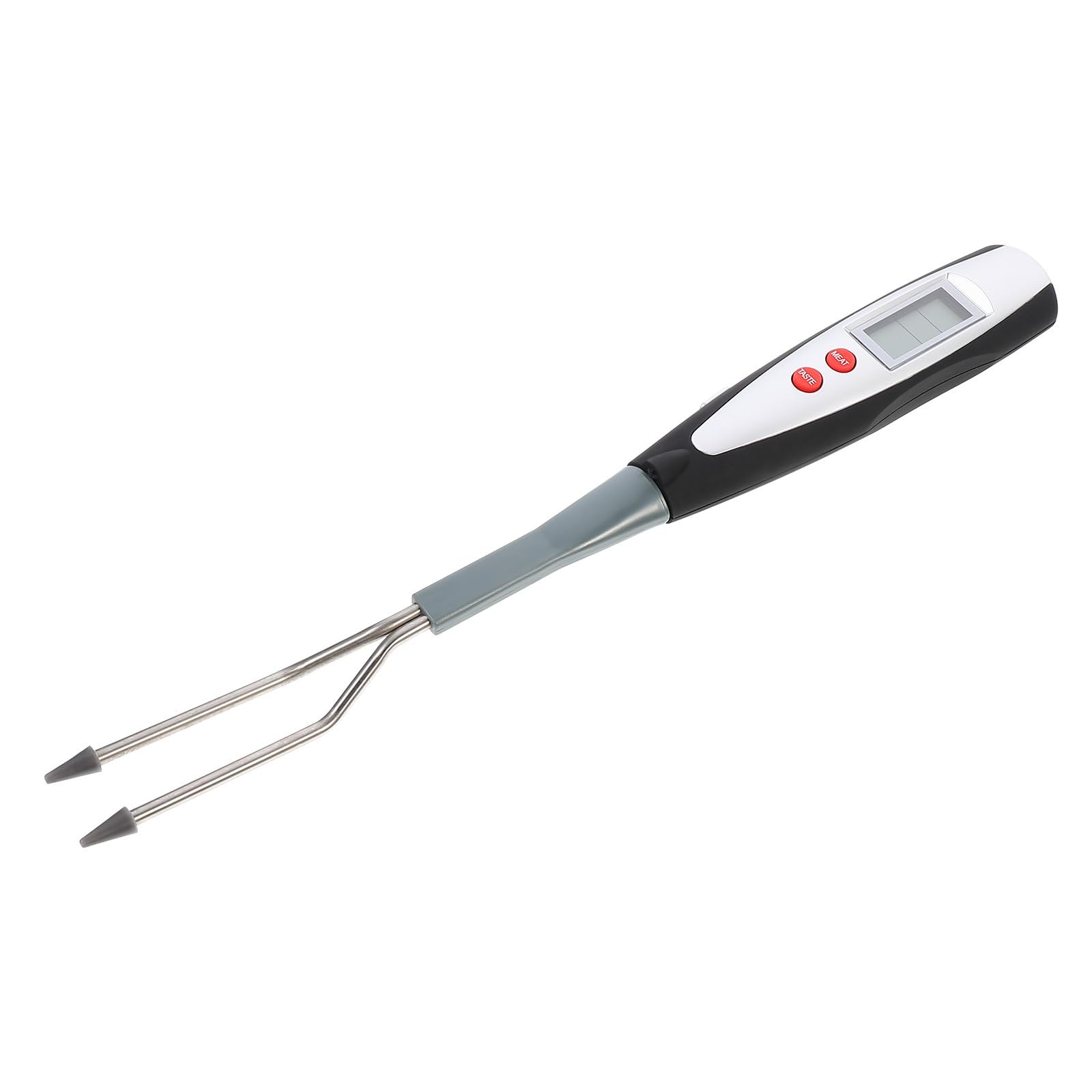 Tenedor Termómetro para Carne Pantalla Digital, Acero Inoxidable y Medición Precisa de Temperatura para Barbacoa y Cocina al Aire Libre