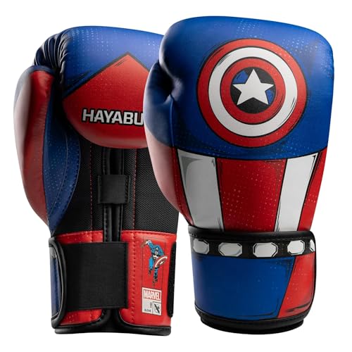 Image of Hayabusa Marvel Classic Boxing Gloves for Men, Women & Kids - Officially Licensed | 16oz 12oz 8oz 6oz Training, Sparring, Bag & Pad Work