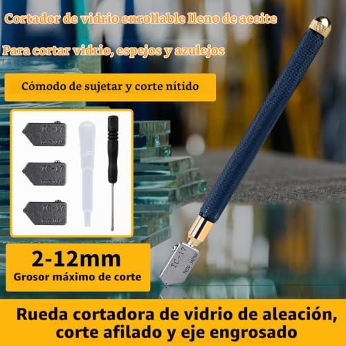 Cutter para cortar vidrio 5 Imagen adicional