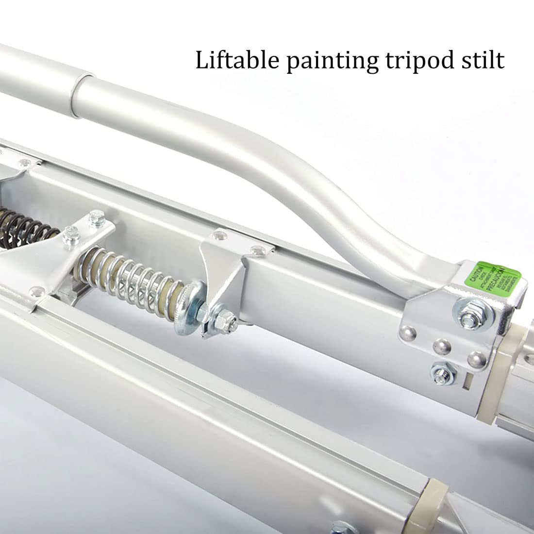 Trampoli per intonaco per cartongesso in alluminio regolabili, 120-160 cm / 48-64 pollici Ascensori Intonacatori Trampoli Costruttori Intonaco per cartongesso, Sicuro e stabile, Facile da lavorare
