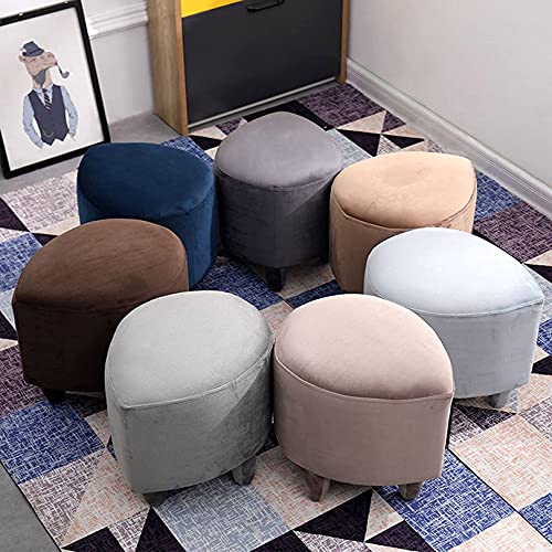 Tabouret multifonction avec coussinet antidérapant marron robuste CHEWYNP
