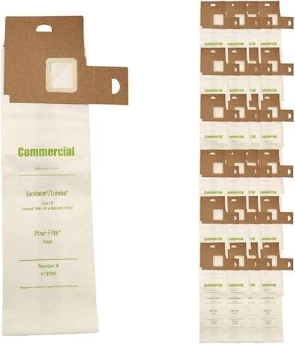 VacBagsUSA - Bolsas de repuesto para aspiradora EurekaSanitaire tipo LS de 2 capas, paquete de 24