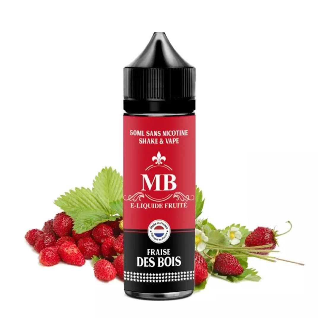 e liquide fraise des bois E-liquide Fraise des Bois 50ml - E-CG main image 0