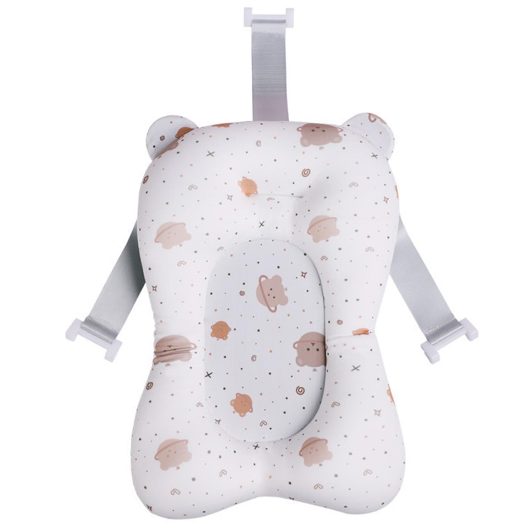 Supporto per bagnetto per bambini Morbido e confortevole Cuscino per vasca da bagno per bambini Antiscivolo Regolabile Vasca da bagno per neonati Cuscino facile da pulire per neonati Forniture p