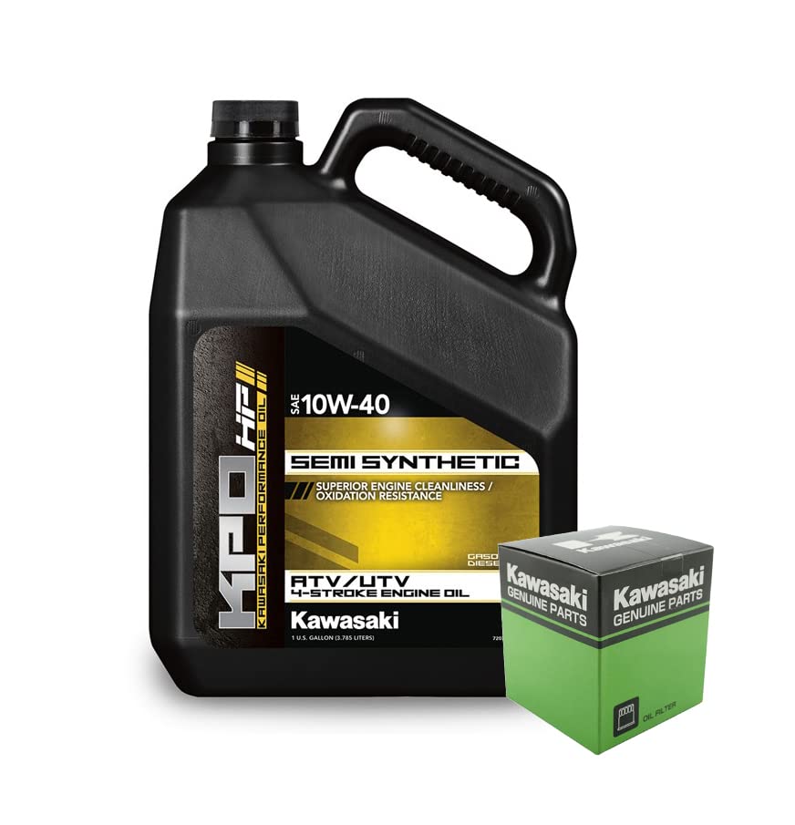 AWESOMEOFFROAD OEM Oil Change Kit compatible with Kawasaki Teryx KRX 1000 - Gallon