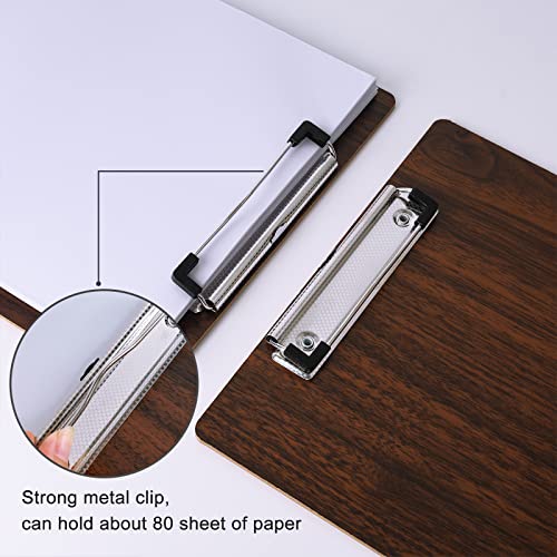 GUOKOFF Portablocco di Legno A5, 12 Pezzi Legno