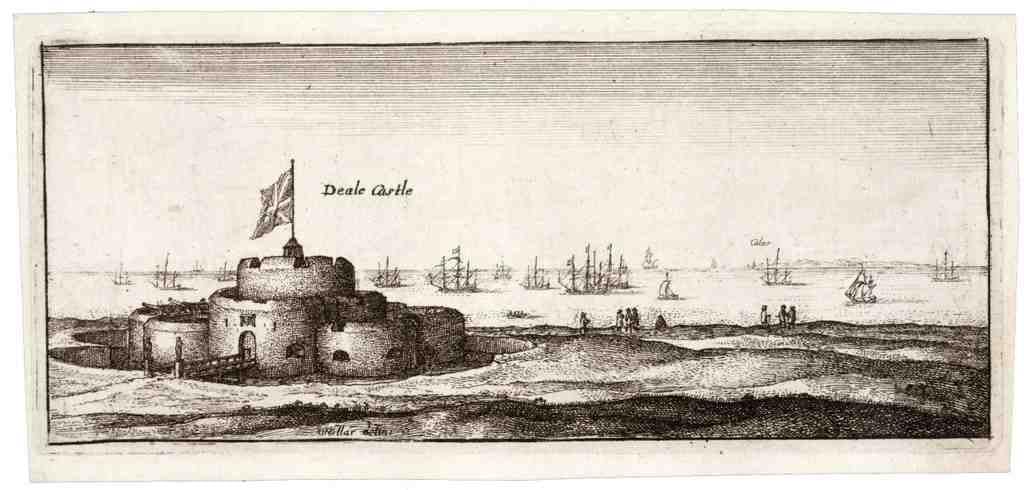 Wenceslas Hollar Deal Castle Photo Print A4