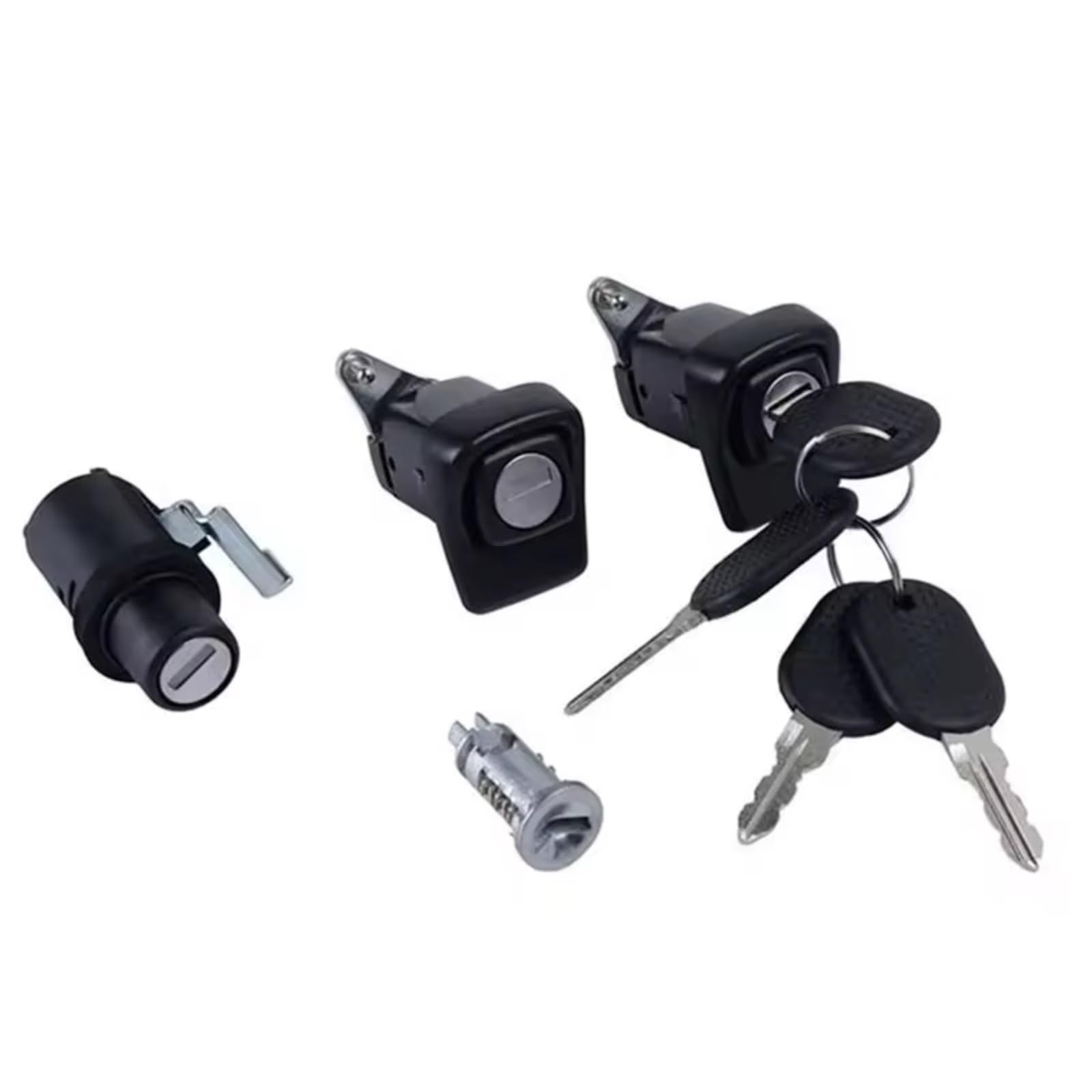 Cilindro Serratura Accensione E 4 Chiavi Compatibile Con Fiat Per Panda 1989 1990 1991 1992 1993-2003 7654911 7696108 7796720