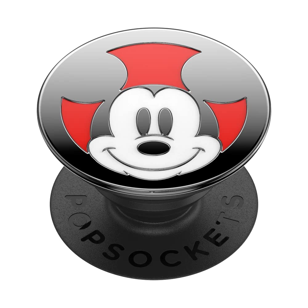 PopGrip PopSockets Con Parte Superior Intercambiable De Mickey Mouse, Compatible Con Carga Inalámbrica