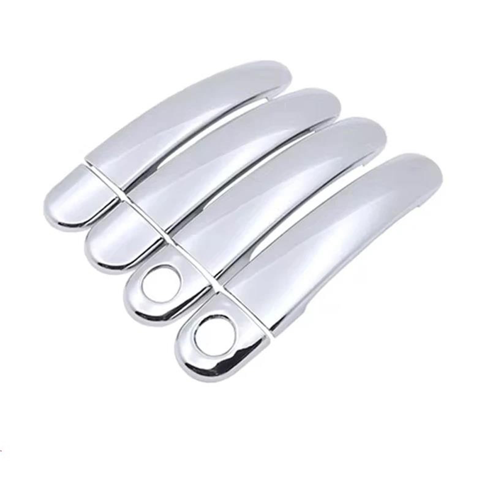 KJHOPY Car Door Handle Protective Cover Decorative Accessories for Vw for Tiguan 5N MK1 2009-2016(Style 2)