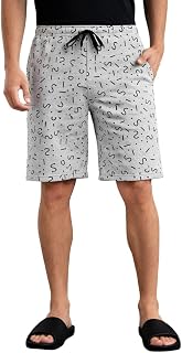 Men’s Cotton Printed Shorts Elastic Waist Casual Summer Shorts Price In India