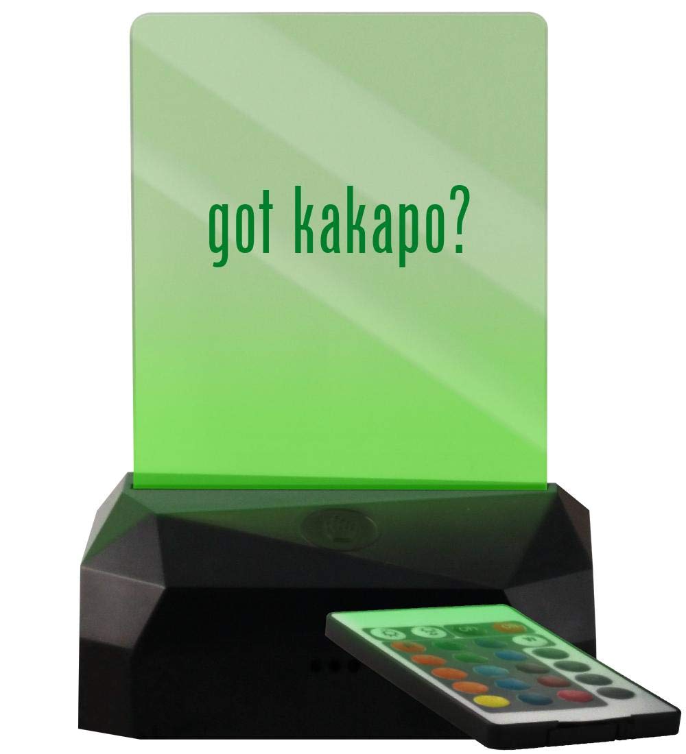 got Kakapo? - LED USB Rechargeable Edge Lit Sign