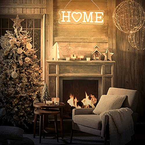 Neon Signs Kindpma Home Led Neon Lights For Wall Decor,Dimmable Neon Lights Signs With 10 Brightness Levels , Light Up Home Sign For Bedroom Girls Room Christmas Man Cave Lights Rv Camper Decor #TOP3