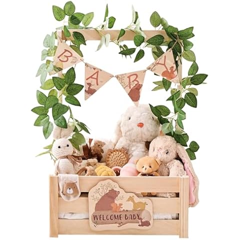 OESSUF Forest Animals Baby Shower Crate Cover