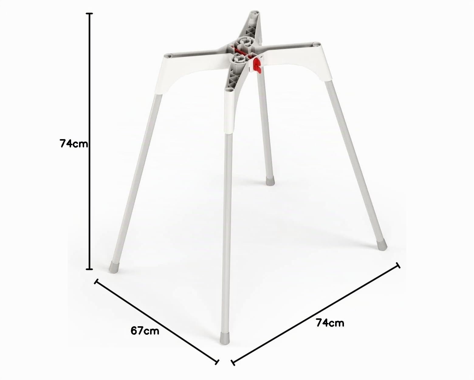 OKBABY Soporte bañera para cubeta Bella - Patas plegables, ocupa muy poco espacio - Perfecto para la hora del baño desde 0-12 meses (Max 15 Kg)