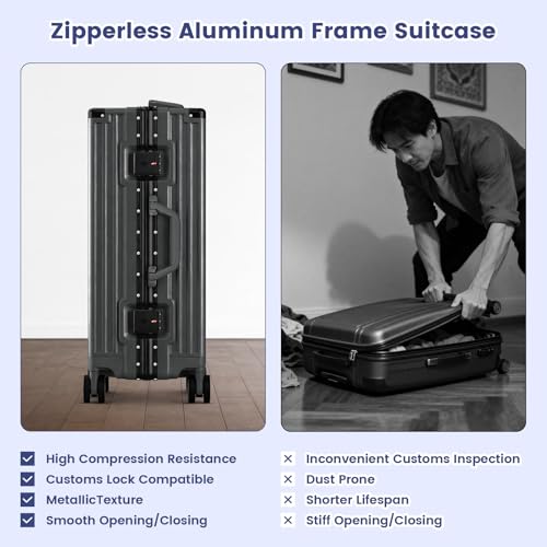 Faqy Z 24 Inch USB Charging Luggage