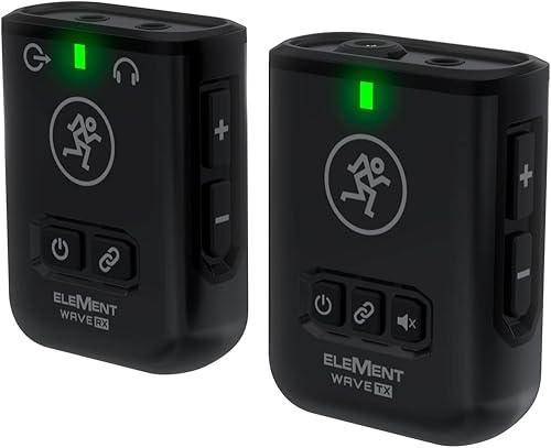 Miniatura 5 de Mackie 2053683-00 Element Wave LAV - Sistema de micrófono inalámbrico con plan de protección extendido de 1 año