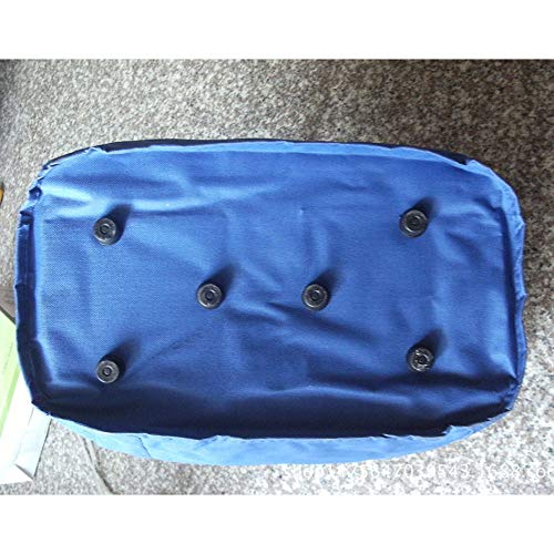 fcya Cesta de piquenique dobrável, sacola de compras reutilizável, bolsa de piquenique com moldura e