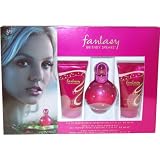 fantasy britney spears precio ecuador Aroma floral y femenina Britney Fantasy Set con Eau de Parfum – 30 ml, Gel de ducha (50 ml) y body soufflé – 50 ml