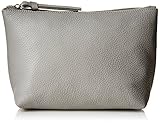 Pelle Trussardi 76P05349, Pochette per Trucchi, Pelle, Cenere, 20 cm