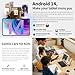 TECLAST Tablet 12 inch Android 14 Tablets, T60 with 256GB Storage(Expand to 1TB), Unisoc T616 CPU, 8000mAh +18W PD Fast Charger, 4 Speakers, 5G WiFi+4G LTE, Dual 13MP Camera,GPS