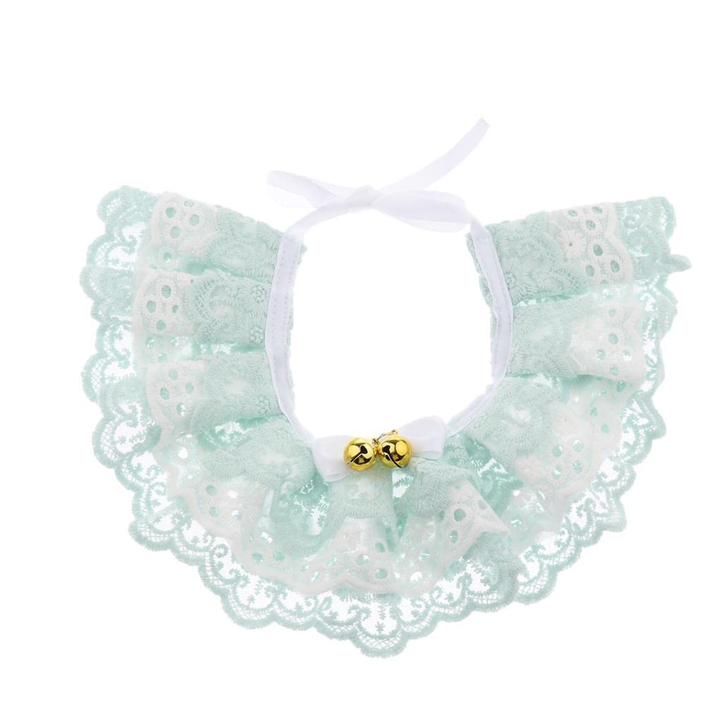 Enakshi Cat Bandana Collar Cat Dog Lace Bibs Scarf Collar Puppy Neck Bandana Blue |Pet Supplies | Cat Supplies | Collars & Tags (B0BPS94J5G) Amazon Price History, Amazon Price Tracker