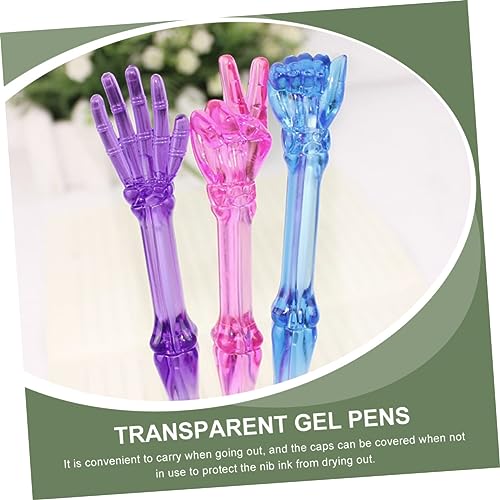 Bolígrafos de gel azul Ciieeo 10 pcs punto medio miniatura 7