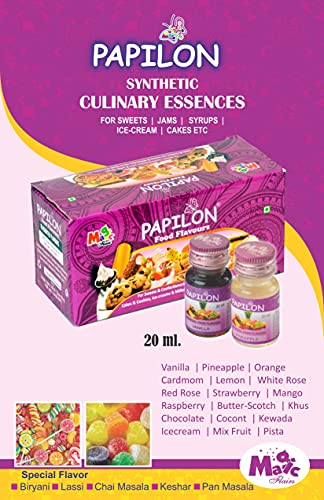 Image of Papilon Food Flavours & Colours Culinary Essence, 10 X 20 ml