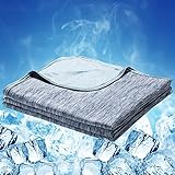 LUXEAR Cooling Blanket Japanese Q-Max 0.4 Technology Keep Cool in Hot Summer, King Size Blanket for