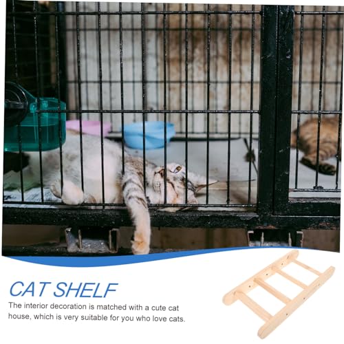 COLLBATH Escada Para Gaiola De Gato Brinquedo De Gato Interno Gato Pulando Escada Brinquedo De Gato