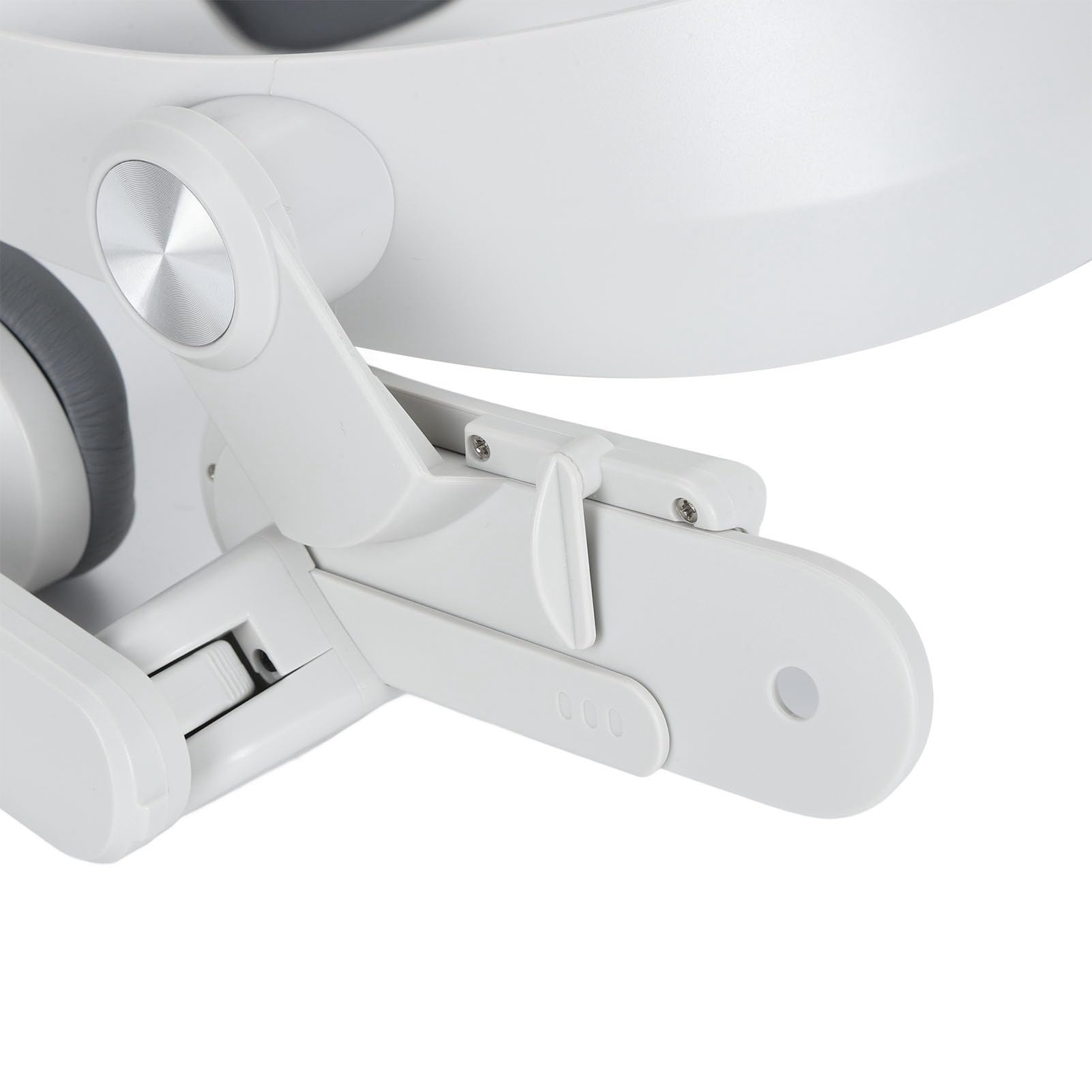 Correa de Repuesto Ajustable para Casco de VR, Diadema para Auriculares de Realidad Virtual con Almohadillas para Las Orejas y Almohadilla Trasera, diseño Ligero Que Reduce la