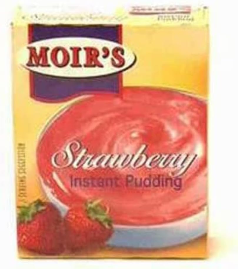 Moirs Strawberry Pudding 90g Box