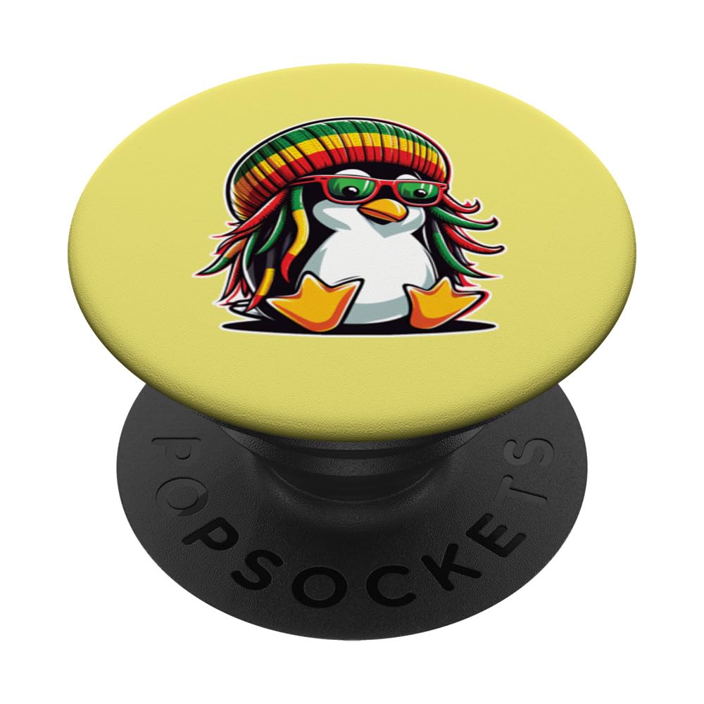 Amazon.com: Chill Reggae Vibe Cool Rasta Dreadlocks Penguin in