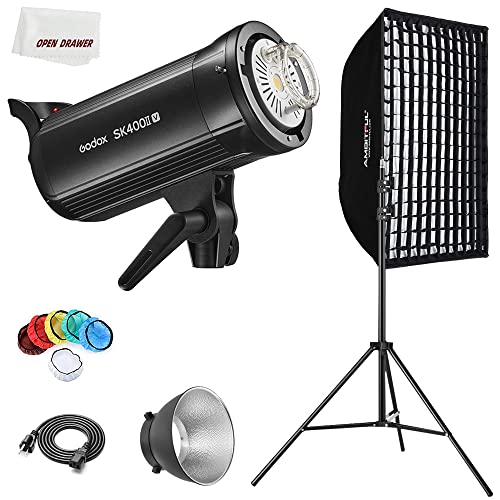 godox SK400ii 2台 ゴドックス Amazon.com : Godox 2 Pack SK400II 800Ws Photo Speedlite