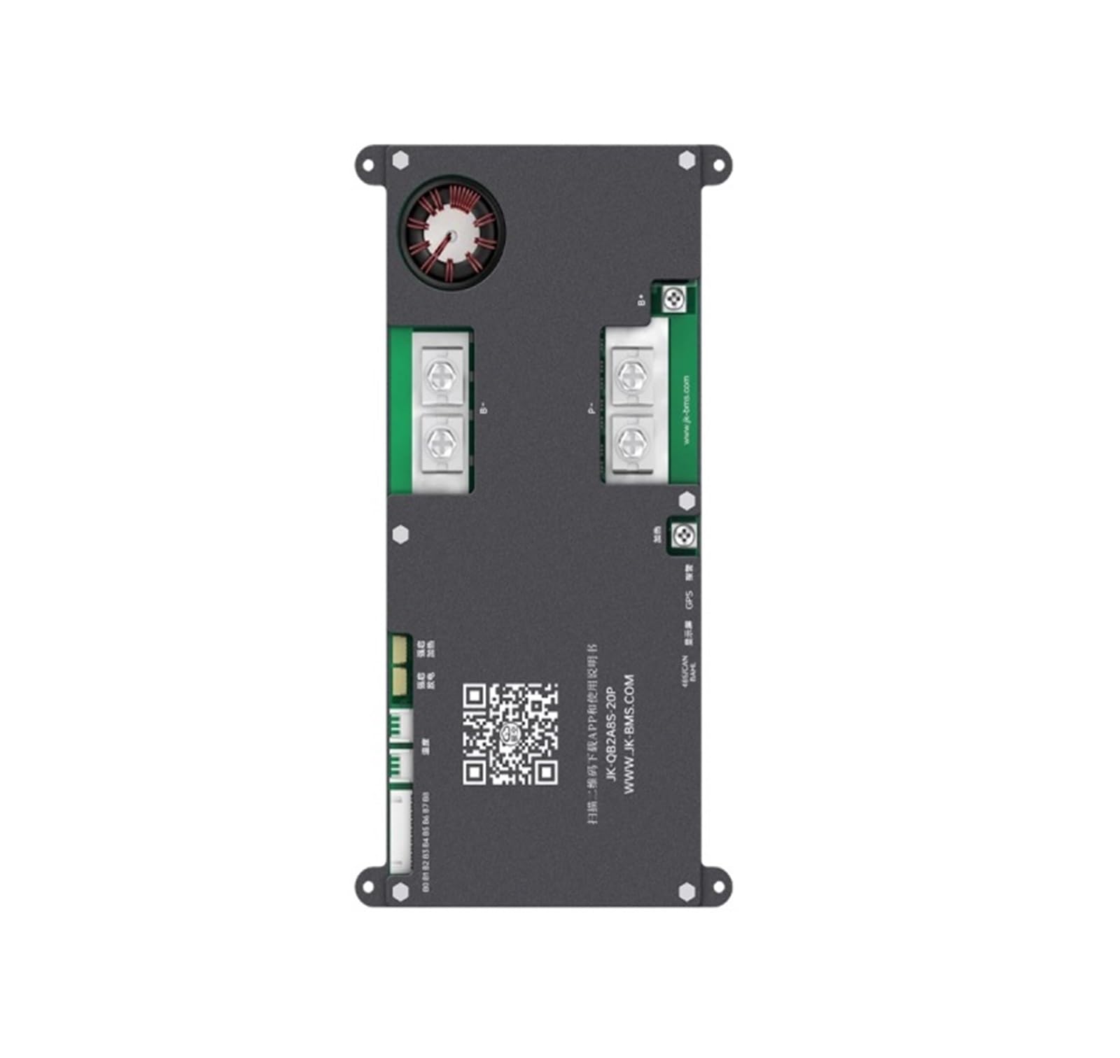 JK Smart Active Truck BMS, Batteria agli ioni di Litio LTO 4S 6S 7S 8S 12V 24V 200A 2A con bilanciamento Attivo BT App e Display Termico Inverter BMS