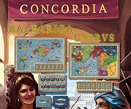 Ediciones MasQueoca - Concordia Expansion Balearica y Cyprus...